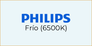 Luz Fría Philips (6500K)