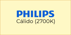Luz Cálida Philips (2700K)