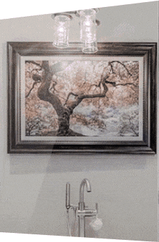 Plateado (recomendado para baño y salón)