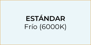 Luz Fría Estándar (6000K)
