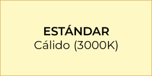 Luz Cálida Estándar (3000K)