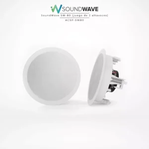 SoundWave SW-80 (Juego de 2 Altavoces)