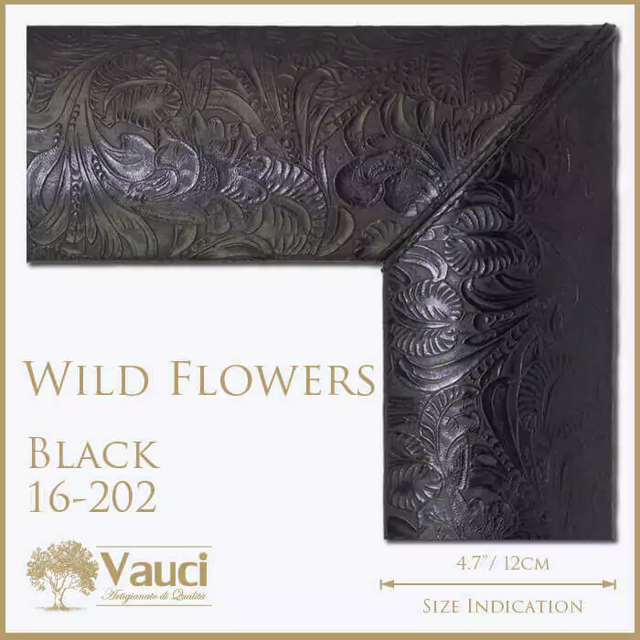 Wild Flowers Black
