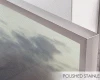 Thumbnail of TV signatured with elegant steel frames.